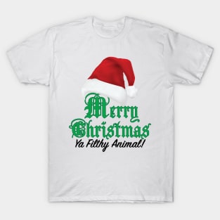 MerryChristmas Ya Filthy Animal T-Shirt